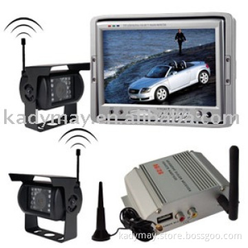Dual Wireless  Rear View Color CCD Cameras
